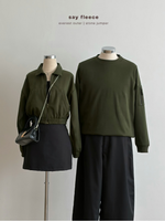 Muat gambar ke penampil Galeri, Kadaka Say Fleece Collection | Outer Jacket Men and Crop Jacket Women | Couple Outfit | Everest, Brook, Stone, Pine, Parker
