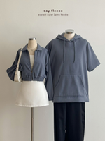 Muat gambar ke penampil Galeri, Kadaka Say Fleece Collection | Outer Jacket Men and Crop Jacket Women | Couple Outfit | Everest, Brook, Stone, Pine, Parker
