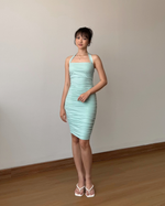 Muat gambar ke penampil Galeri, Kadaka D-0217 Scrunch Party Bodycon Mini Dress
