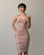 Muat gambar ke penampil Galeri, Kadaka D-0217 Scrunch Party Bodycon Mini Dress

