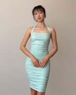Muat gambar ke penampil Galeri, Kadaka D-0217 Scrunch Party Bodycon Mini Dress
