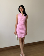 Muat gambar ke penampil Galeri, Kadaka Vivian Dress | Mini Bodycon Scrunch Cheongsam Dress CNY Imlek | D-0228
