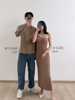 Load image into Gallery viewer, Kadaka D-0235 One Shoulder Maxi Knit Dress | Bodycon Slit Dress Wanita
