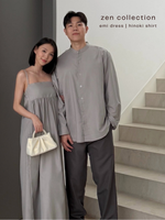 Muat gambar ke penampil Galeri, Kadaka Zen Collection | Dress and Shirt | Couple Outfit | Emi, Hinoki, Kaze
