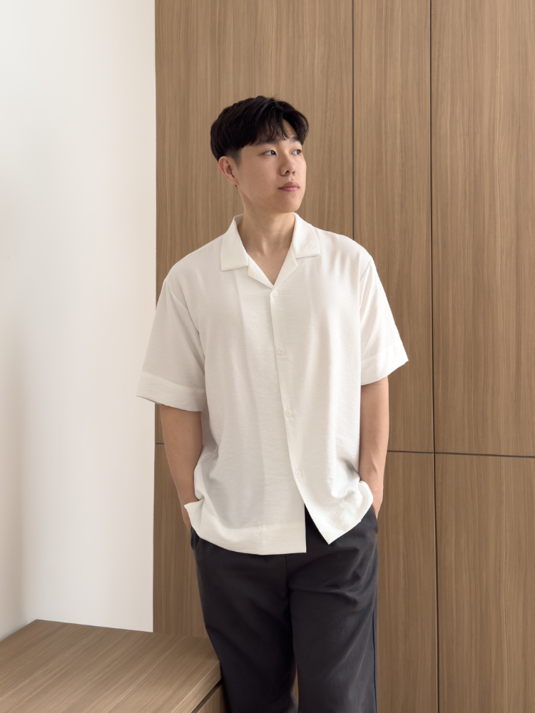 Kadaka MT-0200 Short Sleeve Shirt Men Linen | Kemeja Pria