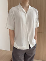 Muat gambar ke penampil Galeri, Kadaka MT-0200 Short Sleeve Shirt Men Linen | Kemeja Pria
