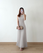 Load image into Gallery viewer, Kadaka D-0251 Maxi Dress with Adjustable Waist | Dress Panjang Wanita Serut
