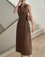 Load image into Gallery viewer, Kadaka Couple Group Family Outfit | Outer Dress Culotte and Men Jacket | Everyday Basics Collection
