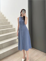 Load image into Gallery viewer, Kadaka Couple Group Family Outfit | Outer Dress Culotte and Men Jacket | Everyday Basics Collection
