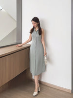 Load image into Gallery viewer, Kadaka Couple Group Family Outfit | Outer Dress Culotte and Men Jacket | Everyday Basics Collection
