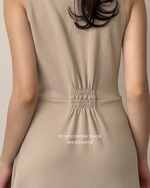 Load image into Gallery viewer, Kadaka Eve Dress | Buttoned Midi Dress with Collar | Midi Dress Wanita | Everyday Basics Collection D-0254
