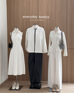 Load image into Gallery viewer, Kadaka Eve Dress | Buttoned Midi Dress with Collar | Midi Dress Wanita | Everyday Basics Collection D-0254
