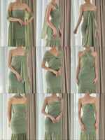 Muat gambar ke penampil Galeri, Kadaka D-0256 Multiway Maxi Party Dress | Dress Panjang Wanita Pesta
