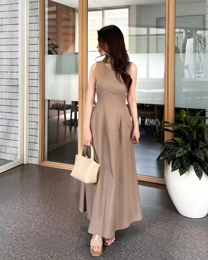 Kadaka Couple Group Family Outfit | Top Shirt and Maxi Dress | Cotton Theory Collection