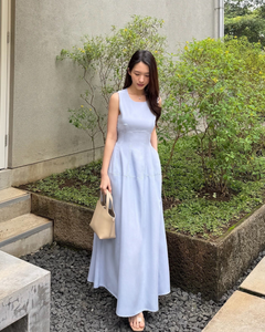 Kadaka Couple Group Family Outfit | Top Shirt and Maxi Dress | Cotton Theory Collection