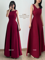 Muat gambar ke penampil Galeri, Kadaka D-0264 Reversible Maxi Dress | Dress Panjang Wanita Formal Party
