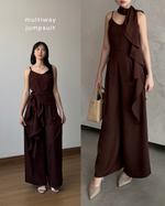 Load image into Gallery viewer, Kadaka Nomad Jumpsuit | Multiway Tanktop Jumpsuit | Jumpsuit Celana Wanita Multiway | Off Duty Collection D-0271
