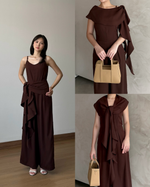 Load image into Gallery viewer, Kadaka Nomad Jumpsuit | Multiway Tanktop Jumpsuit | Jumpsuit Celana Wanita Multiway | Off Duty Collection D-0271

