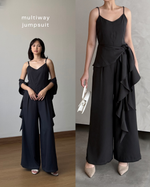 Load image into Gallery viewer, Kadaka Nomad Jumpsuit | Multiway Tanktop Jumpsuit | Jumpsuit Celana Wanita Multiway | Off Duty Collection D-0271
