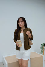 Muat gambar ke penampil Galeri, Kadaka T-0461 Cardigan Knit Stretch Premium Korea
