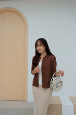 Muat gambar ke penampil Galeri, Kadaka T-0461 Cardigan Knit Stretch Premium Korea
