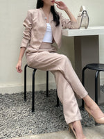 Muat gambar ke penampil Galeri, Kadaka B-0187 Tapered Pants Celana Panjang Wanita Basic Rapi
