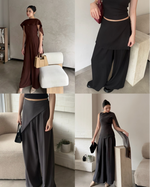 Load image into Gallery viewer, Kadaka Matching Outfit | Sleeveless Top Cullotes and Jumpsuit | Off Duty Collection
