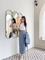 Muat gambar ke penampil Galeri, Kadaka B-0190 Maxi Skirt Rok Panjang Wanita Korean Style
