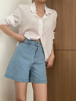 Muat gambar ke penampil Galeri, Kadaka B-0164 Short Pants Jeans Celana Pendek Denim Premium
