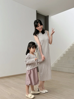 Muat gambar ke penampil Galeri, Kadaka D-0247 Midi Stripes Loose Dress | Dress Panjang Wanita Knit
