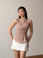 Muat gambar ke penampil Galeri, Kadaka Cloud Nine Collection (2) | Airflow Linen Top Blouse Skirt and Shirt | Couple Outfit | Mist, Feather, Whisper, Dream, Breeze

