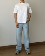 Muat gambar ke penampil Galeri, Kadaka Austin Denim | Men Loose Denim Pants | Celana Panjang Jeans Pria  | Blue No. 1 Collection MB-0116

