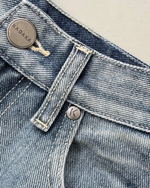 Muat gambar ke penampil Galeri, Kadaka Austin Denim | Men Baggy Loose Denim Pants | Celana Panjang Jeans Pria  | Blue No 1 Collection MB-0116
