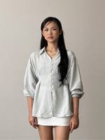Muat gambar ke penampil Galeri, Kadaka Cloud Nine Collection (1) | Airflow Linen Top Blouse Skirt and Shirt | Couple Outfit | Mist, Feather, Whisper, Dream, Breeze
