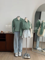 Load image into Gallery viewer, Kadaka Say Fleece Collection | Outer Jacket Men and Crop Jacket Women | Couple Outfit | Everest, Brook
