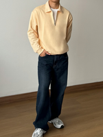 Muat gambar ke penampil Galeri, Kadaka Brook Quarter Zip | Men Fleece Sweater with Quarter Zip | Sweater Pria Detail Kerah | Say Fleece Collection MO-0107
