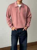 Muat gambar ke penampil Galeri, Kadaka Brook Quarter Zip | Men Fleece Sweater with Quarter Zip | Sweater Pria Detail Kerah | Say Fleece Collection MO-0107
