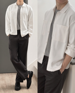 Muat gambar ke penampil Galeri, Kadaka Everyday Basics Collection | Outer Dress Culotte and Men Jacket | Couple Group Family Outfit | Sienna, Avery, Eve, Ivy, Atlas
