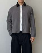 Muat gambar ke penampil Galeri, Kadaka Soho Jacket | Men Outer with Corduroy Collar | Jaket Pria | Brooklyn Collection MO-0112
