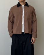 Muat gambar ke penampil Galeri, Kadaka Brooklyn Collection | Women and Men Outer with Corduroy Collar | Couple Outfit | Soho Jacket
