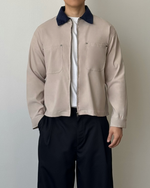 Muat gambar ke penampil Galeri, Kadaka Soho Jacket | Men Outer with Corduroy Collar | Jaket Pria | Brooklyn Collection MO-0112
