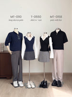 Muat gambar ke penampil Galeri, Kadaka Team Mate Collection | Polo Men Shirt and Longsleeve Vest Top | Couple Outfit | Emerson, Dean, Emma
