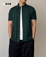 Muat gambar ke penampil Galeri, Kadaka Leo Shirt | Mens Cotton Stretch Shirt | Kemeja Men Katun Lengan Pendek | MT-0115
