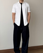 Muat gambar ke penampil Galeri, Kadaka Leo Shirt | Mens Cotton Stretch Shirt | Kemeja Men Katun Lengan Pendek | MT-0115
