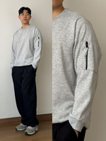 Load image into Gallery viewer, Kadaka Stone Jumper | Men Fleece Sweater detail Zipper | Sweater Tangan Panjang Fleece Pria Detail Kantong Resleting | Say Fleece Collection MT-0126
