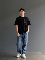 Load image into Gallery viewer, Kadaka MT-0132 Oversized Tshirt Kaos Pria Detail Kantong
