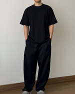 Muat gambar ke penampil Galeri, Kadaka Nico Oversized Tshirt Pocket Detail | Top Men Pria Rib Premium Detail Kantong | MT-0134
