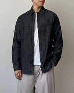 Load image into Gallery viewer, Kadaka Miles Shirt | Men’s Denim Shirt | Kemeja Denim Jeans Pria Regular Fit | MT-0142
