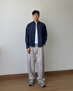 Load image into Gallery viewer, Kadaka Miles Shirt | Men’s Denim Shirt | Kemeja Denim Jeans Pria Regular Fit | MT-0142
