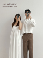 Muat gambar ke penampil Galeri, Kadaka Zen Collection | Dress and Shirt | Couple Outfit | Emi, Hinoki, Kaze
